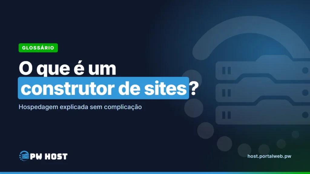 Construtor de sites