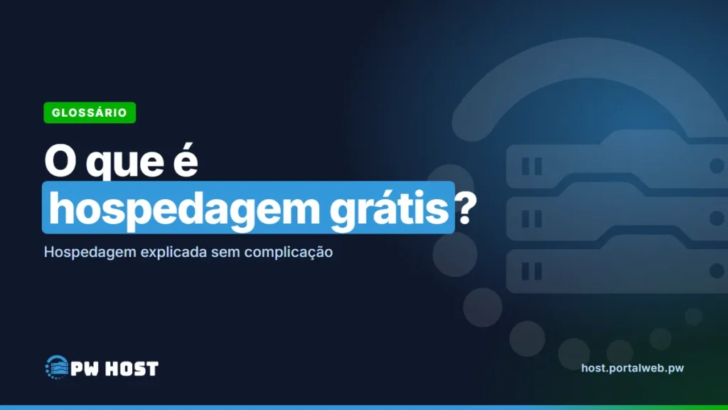 Hospedagem grátis