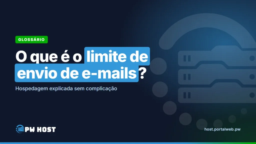 Limite de envio de e-mails